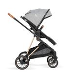 Travel System Gris Negro con Portabebé