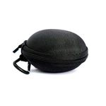 Estuche Redondo para Accesorios Electrónicos Negro