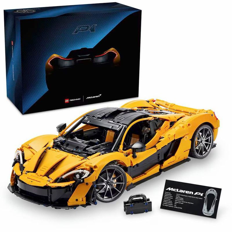 Lego Technic McLaren P1 Deportivo Coleccionable Escala 1:8 de 3896 Pzas.
