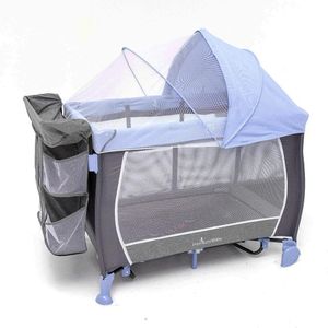 Cuna con Corral Austin Aqua