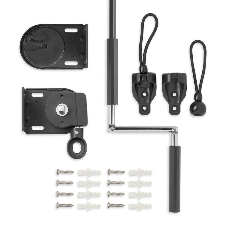 Lona Enrollable para Exterior 95% Uv Gris