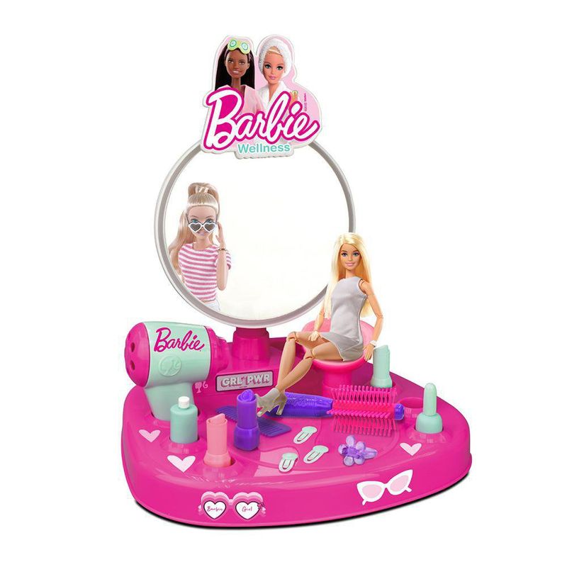 Set de Belleza Barbie con Luz y Sonido