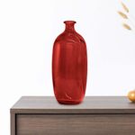 Botella Nápoles Rojo 38 Cm - Vidrio San Miguel