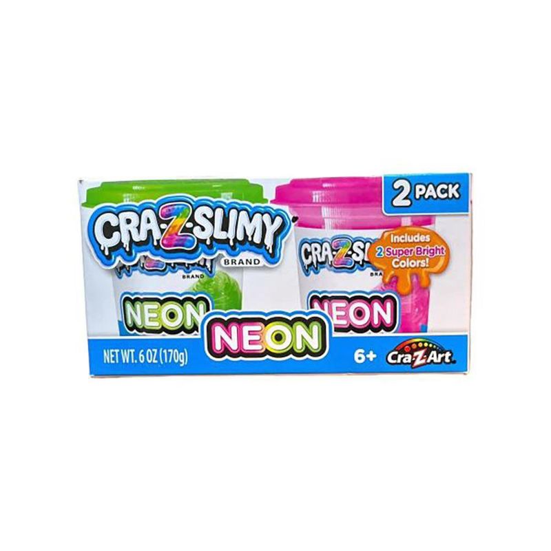Cra-Z-Slimy Set de 2 Slimes 170 G