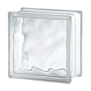 Block de Vidrio Cloudy Clear 19X19X8 Cm - Jinchua