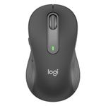 Mouse Inalámbrico Signature Mediano Negro Grafito - Logitech