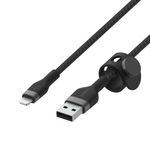 Cable Belkin Boostcharge Pro Flex USB-A a Lightning Negro 1 M