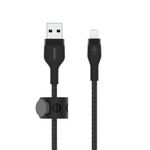 Cable Belkin Boostcharge Pro Flex USB-A a Lightning Negro 1 M
