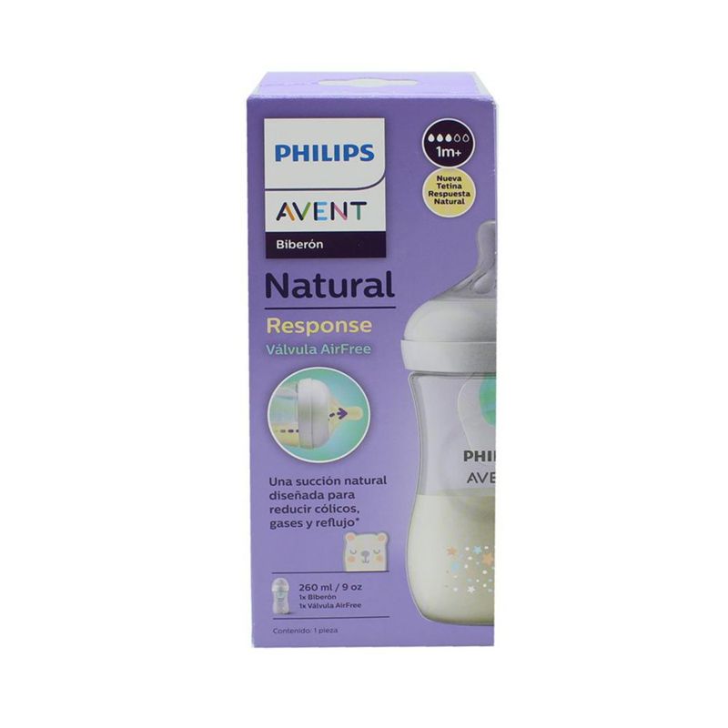 Pacha Philips Natural Response con Válvula Air Free 260 Ml