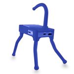 Proyector Portátil Azul de 5 Lásers Alta Definición, Imágenes Brillantes HD 720P, Dinámico, Enfoque Automático Y Con 4 Horas De Proyección - Mimono