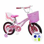 Bicicleta Infantil BMX Dreams Princesa con Canasta Colores Surtidos