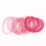 Set de Colas para Cabello Rosa 18 Pzas - Viva