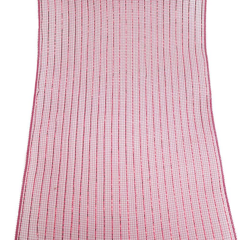 Malla Decorativa Navideña de 10.5 plg x 10 yardas Color Rojo