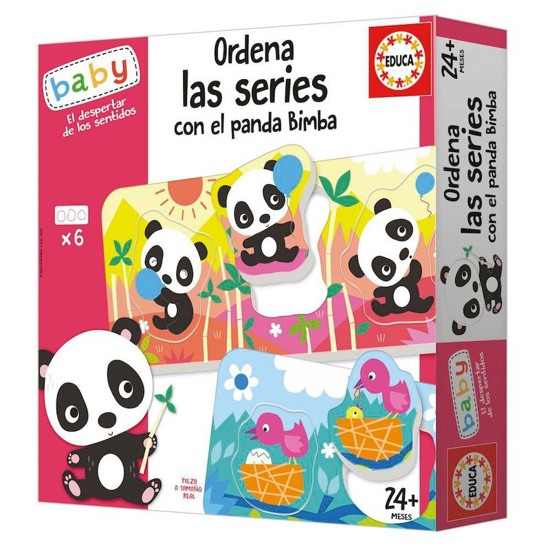 Ordena las Series con el Panda Bimba