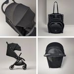 Carruaje Silver Cross de Paseo Negro 82 x 46.5 x 105 Cm