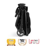 Carruaje Silver Cross de Paseo Negro 82 x 46.5 x 105 Cm