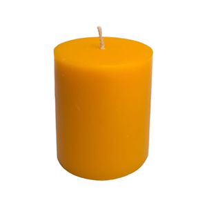 Vela Decorativa Cilindro Miel