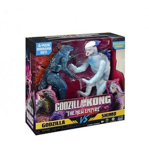 Pack de 2 Figuras 6 Plg Godzilla x Kong TNE