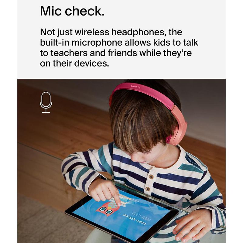 Audifonos-Inalambricos-On-Ear-para-Niños-Rosa