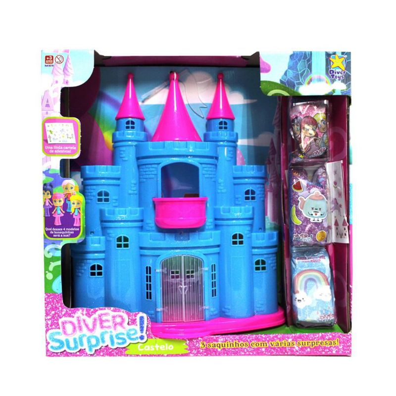 Castillo Diver Surprise con Muñeca y Accesorios