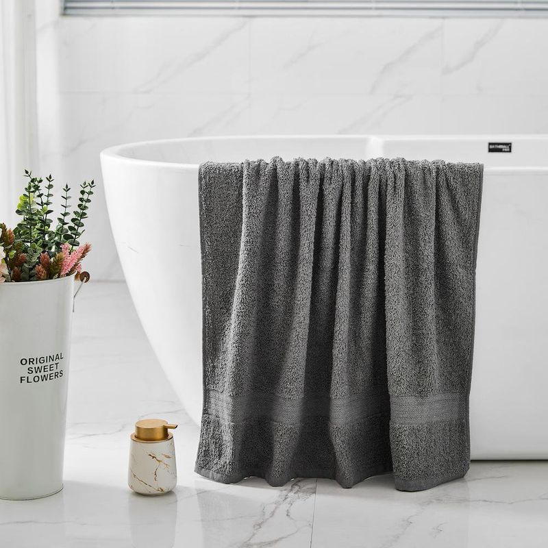 Toalla de Baño 86.4 x 162.6 Cm Gris