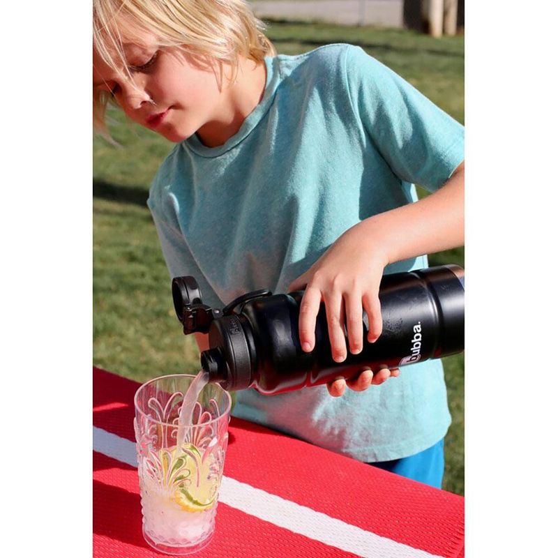 Termo de Acero Inoxidable Negro 40 Oz