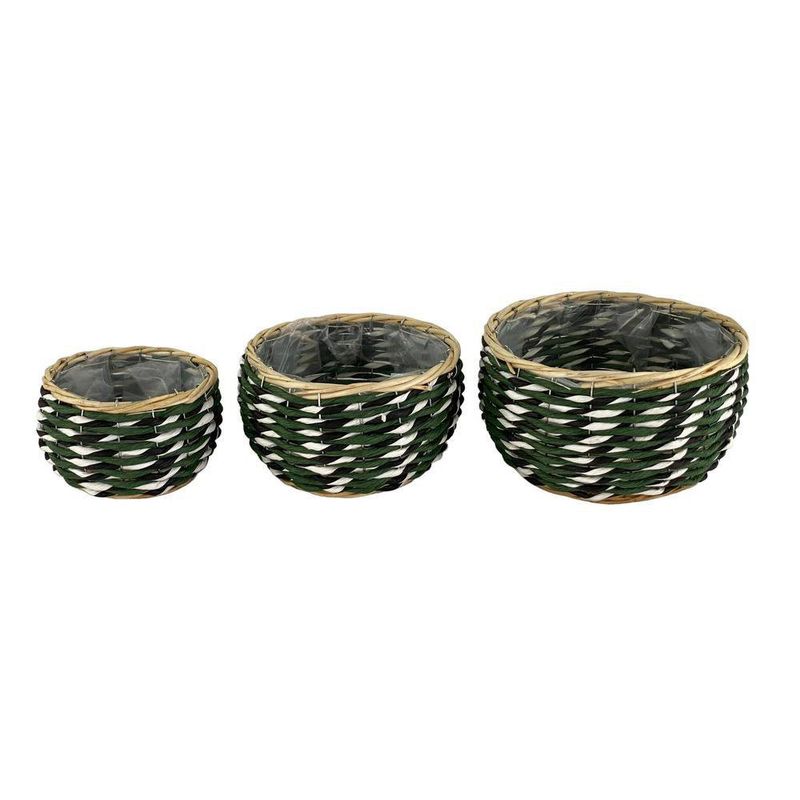 Set de 3 Canastas 25x25x14.5 Cm