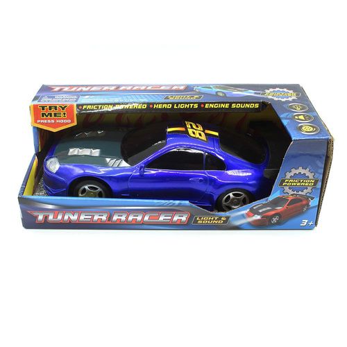 VEHICULO DE CARRERA TUNER AZUL