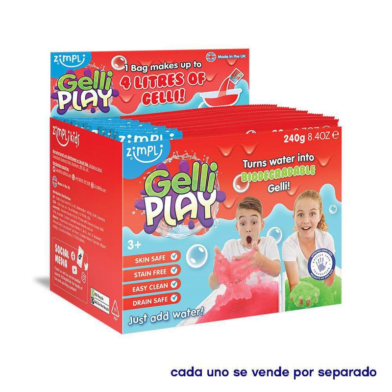 Gelatina para Jugar 20 Gr