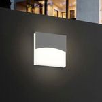 Lámpara LED Cuadrada de Pared para Exterior 12 W