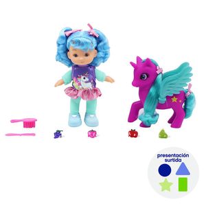 Muñeca con Unicornio y Accesorios Surtidos