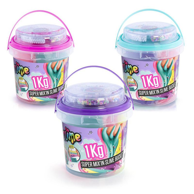 Cubeta Super Slime Colores Surtidos
