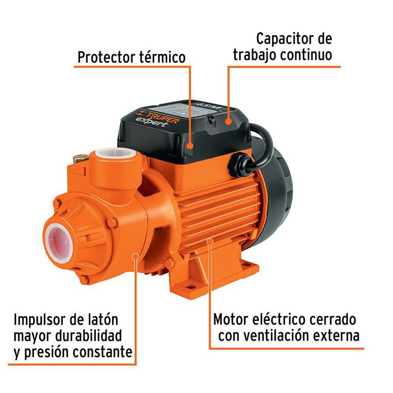 Bomba Periférica para Agua 3/4 Hp