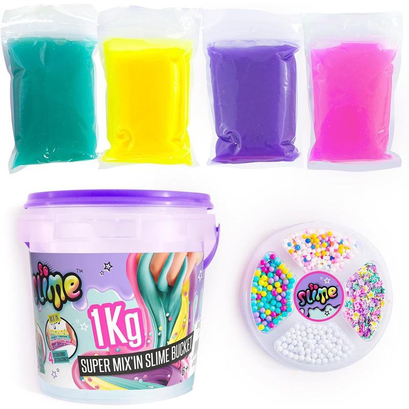 Cubeta Super Slime Colores Surtidos