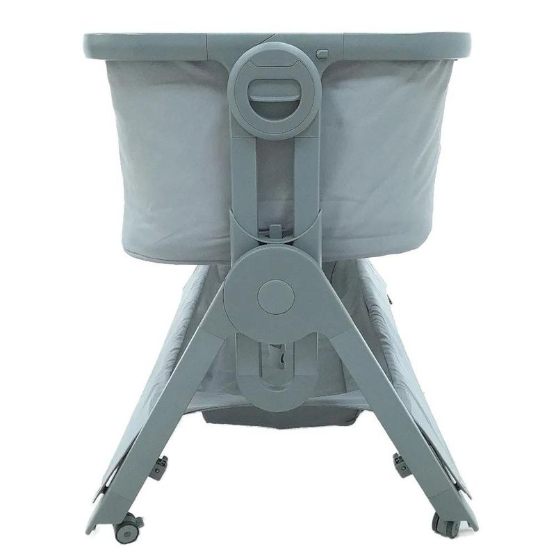 Moisés de Tela Gris con Almacenamiento