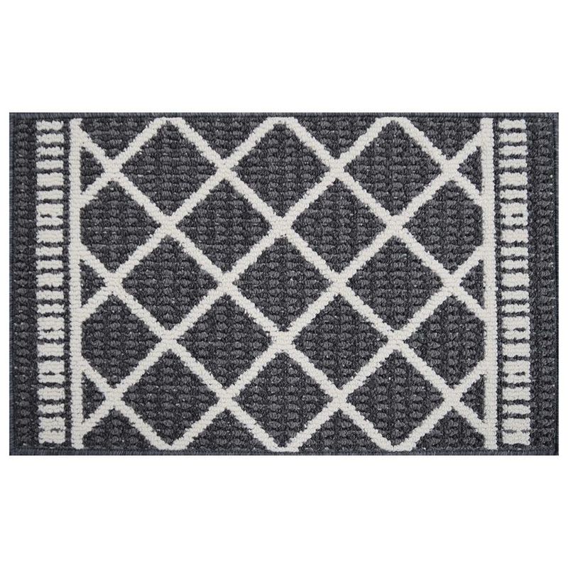 Set de Alfombras Gris 3 Pzas