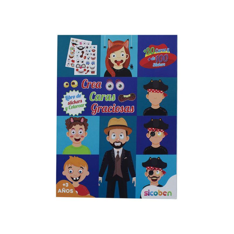 Libro Crea Caras Graciosas