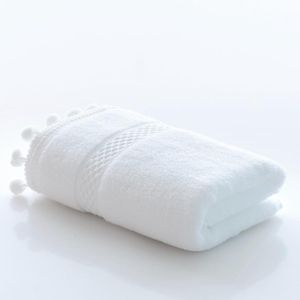 Toalla Facial 100% Algodón Blanca 35 x 75cm