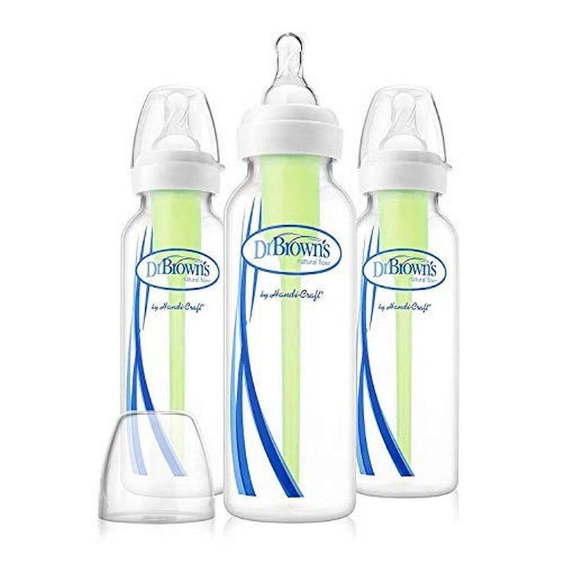 Biberones Anticólicos Options+  8 Oz 3 Unidades  - Dr. Browns