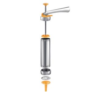 Pistola de Acero Inoxidable para Hacer Galletas con Moldes