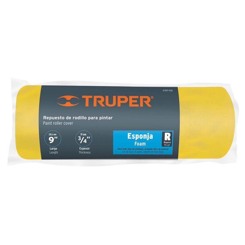 Felpa de Esponja de 9 x 3/4 plg