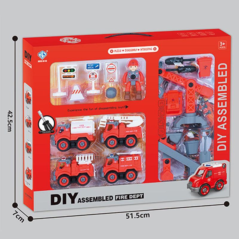 Vehículo de Bombero DIY