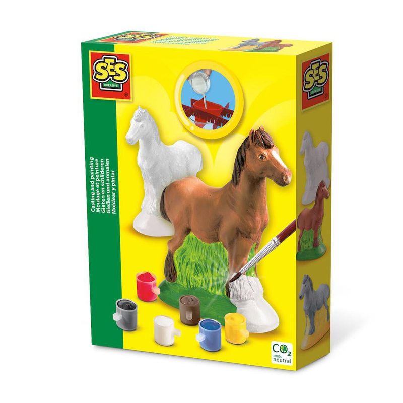 Kit Moldear y Pintar Caballo SES Creative