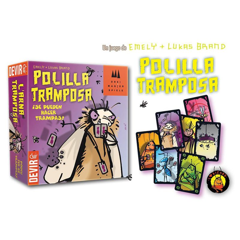 Juego de Mesa Bichos Polilla Tramposa