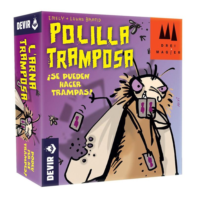 Juego de Mesa Bichos Polilla Tramposa