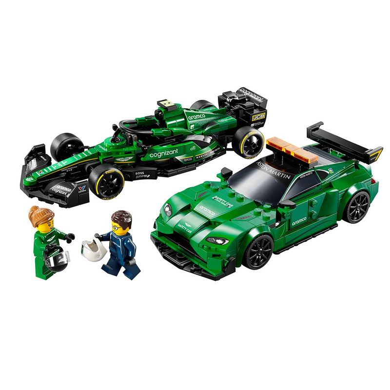 Set Lego Speed Champions Aston Martin Vantage Safety Car & AMR23 564 Pzas