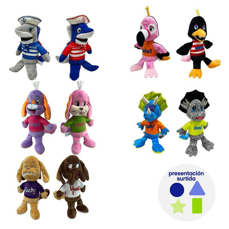 Peluche Reversible con Sonido