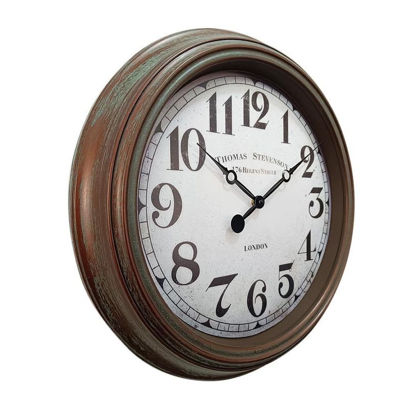 Reloj de Pared Diseño Antiguo Café