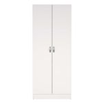 Armario Blanco de 2 Puertas