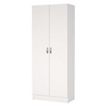 Armario Blanco de 2 Puertas